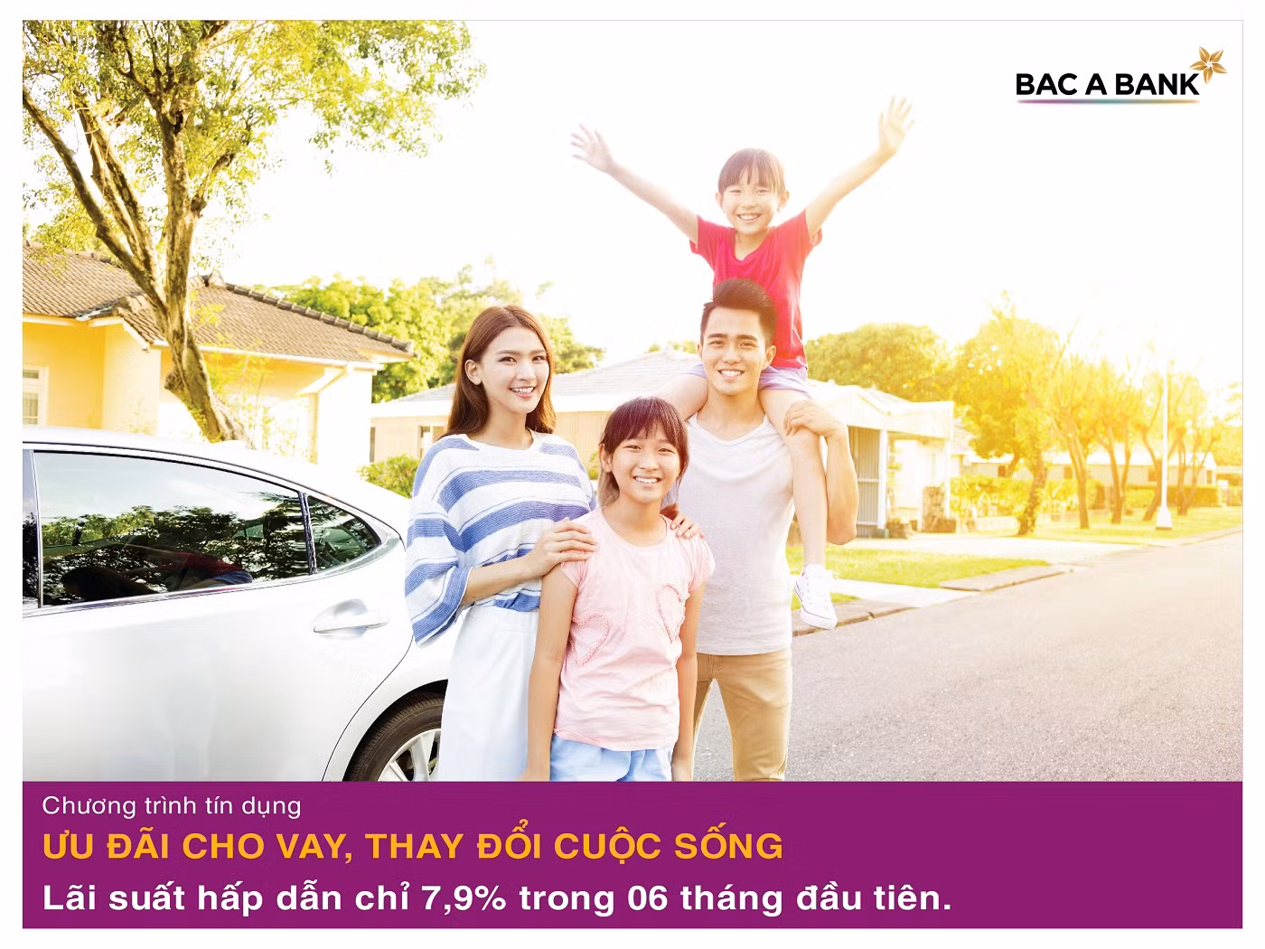 BAC A BANK triển khai dịch vụ hấp dẫn “Ưu đãi cho vay, Thay đổi cuộc sống”. BAC A BANK triển khai dịch vụ hấp dẫn “Ưu đãi cho vay, Thay đổi cuộc sống”.
