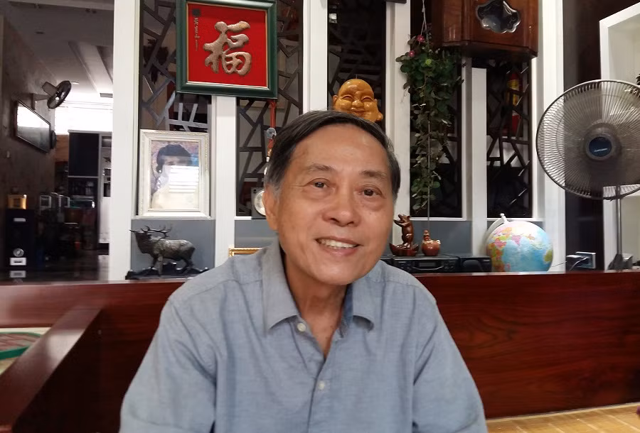 PGS.TS Lương Gia Ban: "Dứt khoát phải loại bỏ những kẻ cơ hội ra khỏi Đảng". ảnh: Ngọc Quang.