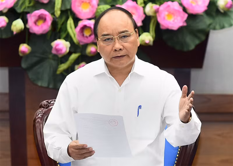 Thủ tướng Nguyễn Xuân Phúc yêu cầu thực hiện nghiêm số lượng, cơ cấu thành viên Ủy ban Nhân dân các cấp. ảnh: vgp.