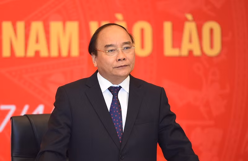 Thủ tướng Nguyễn Xuân Phúc đánh giá cao những nỗ lực vượt khó của doanh nghiệp Việt Nam tại Lào. ảnh: VGP. Thủ tướng Nguyễn Xuân Phúc đánh giá cao những nỗ lực vượt khó của doanh nghiệp Việt Nam tại Lào. ảnh: VGP.