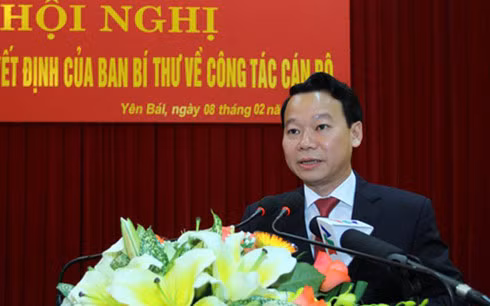 Ông Đỗ Đức Duy giữ chức Chủ tịch UBND tỉnh Yên Bái. ảnh: vov. Ông Đỗ Đức Duy giữ chức Chủ tịch UBND tỉnh Yên Bái. ảnh: vov.