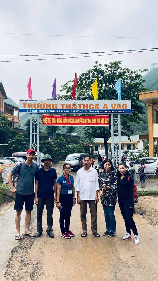 Trường Tiểu học và Trung học cơ sở A Vao (Ảnh: CTV)