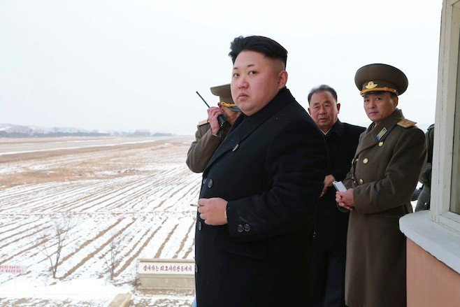 Nhà lãnh đạo Bắc Triều Tiên Kim Jong-un. Nhà lãnh đạo Bắc Triều Tiên Kim Jong-un.