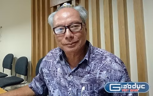 TS. Lê Viết Khuyến. Ảnh Xuân Trung