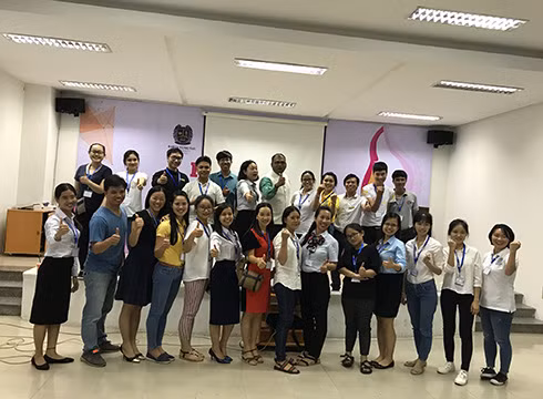 Giảng viên của BVU tham gia khóa học về Kỹ năng lãnh đạo (ảnh: BVU)