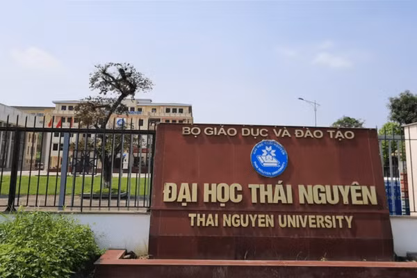 Trụ sở Đại học Thái Nguyên. Ảnh: website nhà trường