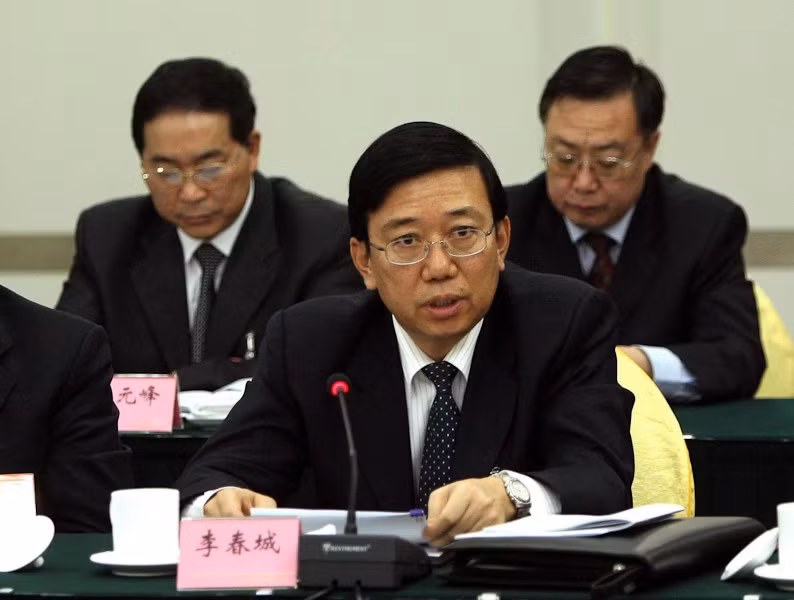 Lý Xuân Thành ngày còn đương chức