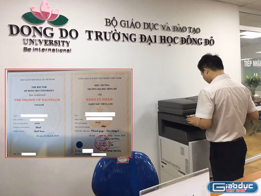 Trường Đại học Đông Đô (ảnh: Vũ Phương) Trường Đại học Đông Đô (ảnh: Vũ Phương)