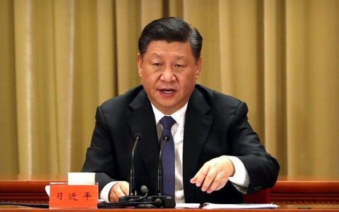Chủ tịch Trung Quốc Tập Cận Bình, ảnh: The Telegraph.