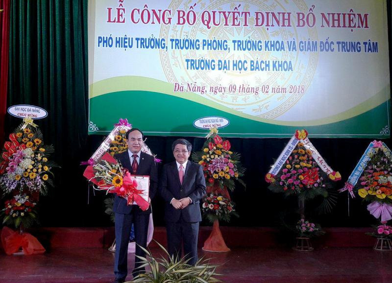Tiến sĩ Tiến sĩ Phan Minh Đức, Trưởng phòng Đào tạo làm Phó Hiệu trưởng trường Đại học Bách khoa Đà Nẵng nhiệm kỳ 2017 - 2022. Ảnh: TT Tiến sĩ Tiến sĩ Phan Minh Đức, Trưởng phòng Đào tạo làm Phó Hiệu trưởng trường Đại học Bách khoa Đà Nẵng nhiệm kỳ 2017 - 2022. Ảnh: TT