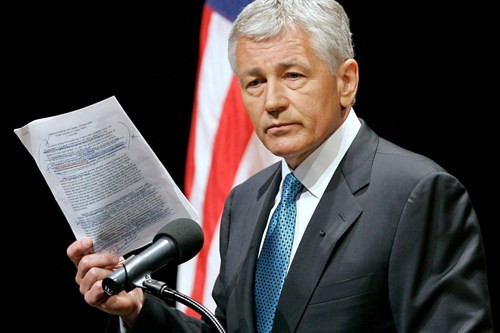 Bộ trưởng Quốc phòng Mỹ Chuck Hagel sẽ tham dự Đối thoại Shangri-La năm nay.