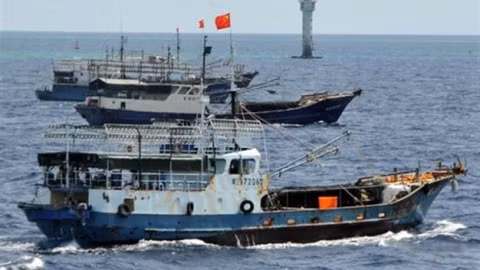 Tàu cá Trung Quốc (ảnh minh họa)