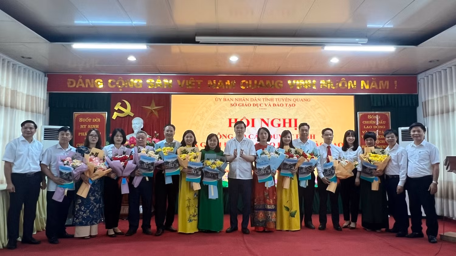 Toàn cảnh hội nghị (Ảnh: Sở Giáo dục và Đào tạo Tuyên Quang)