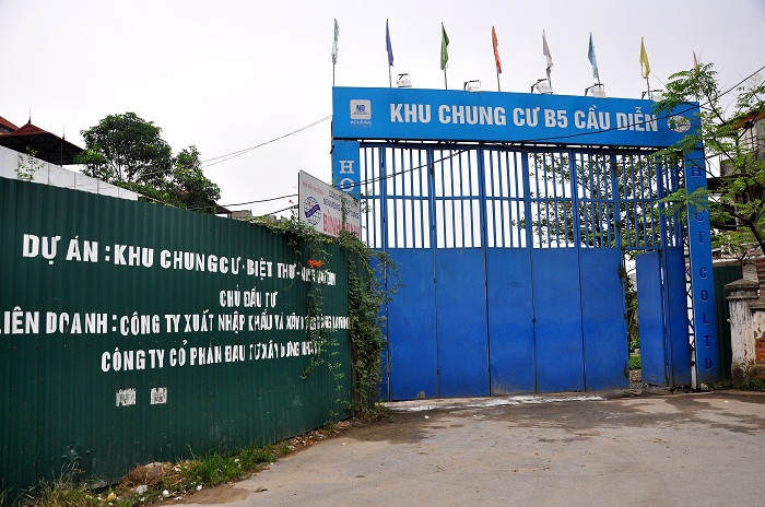 Cận cảnh dự án trên giấy B5 Cầu Diễn sau khi TGĐ bị bắt khẩn cấp 