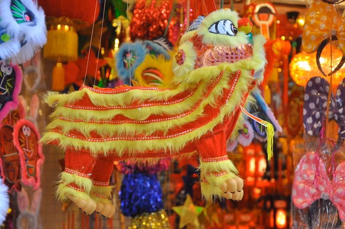 Chú Lân nhỏ được làm rất đẹp mắt