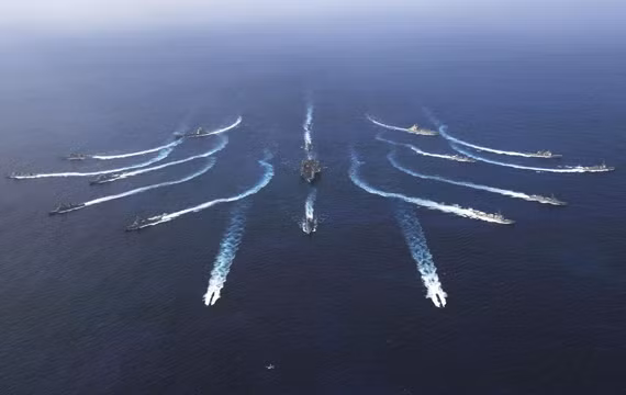 Mỹ đang tăng cường triển khai quân sự trong khu vực kiềm chế Trung Quốc Mỹ đang tăng cường triển khai quân sự trong khu vực kiềm chế Trung Quốc