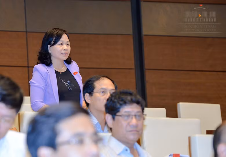 Đại biểu Quốc hội Nguyễn Thị Mai Hoa (ảnh quochoi.vn). Đại biểu Quốc hội Nguyễn Thị Mai Hoa (ảnh quochoi.vn).
