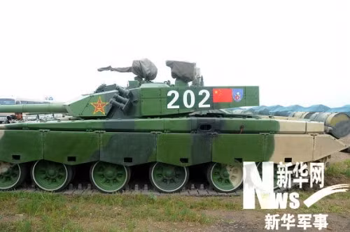 Xe tăng Type-99 của Quân đội Trung Quốc. Xe tăng Type-99 của Quân đội Trung Quốc.