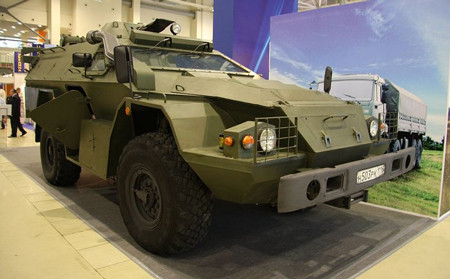 Xe bọc thép KAMAZ-43269 Vystrel.