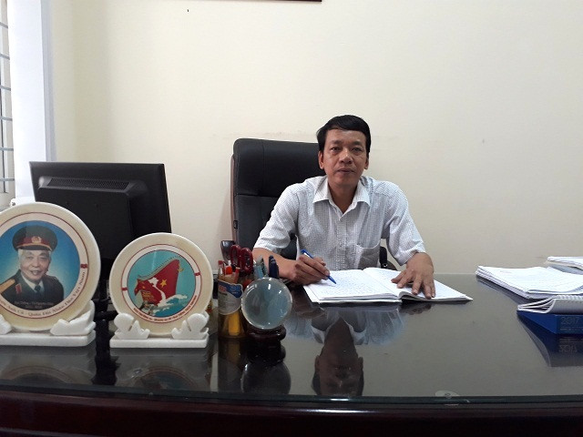 Ông Nguyễn Khắc Thắng, Trưởng phòng Phòng Giáo dục và Đào tạo huyện Quốc Oai có dấu hiệu "đá bóng" trách nhiệm, né báo chí. Ảnh: Phòng giáo dục Quốc Oai.