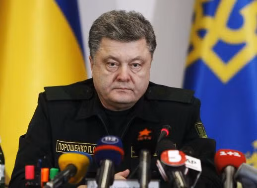 Tổng thống Ukraine Petro Poroshenko.