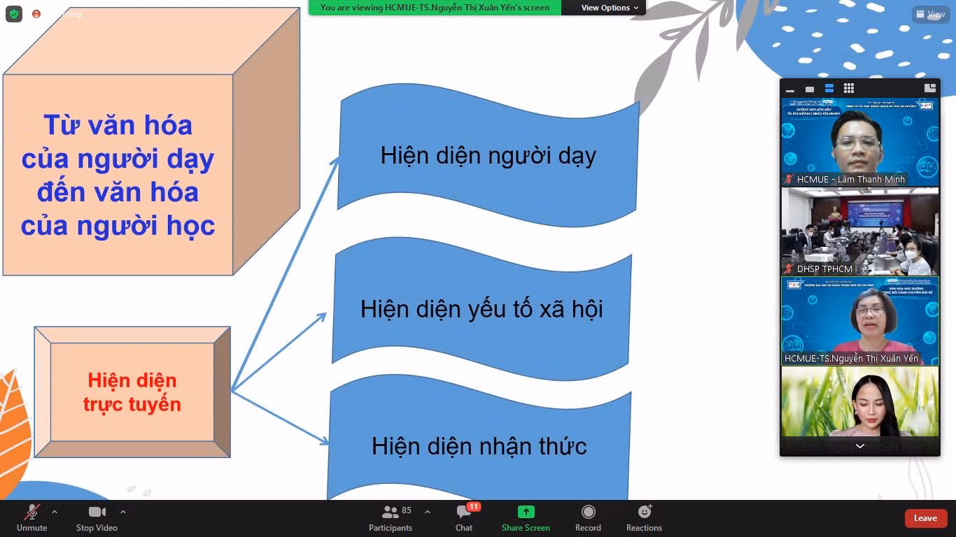 Các chuyên gia chia sẻ các vấn đề nóng liên quan đến văn hóa học đường trong bối cảnh số.