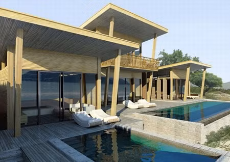Tới Côn Đảo, gia đình nhà Smith đã ở Six Senses Côn Đảo Resort & Spa và thuê một khu cao cấp của resort gồm 3 villa, trong đó 1 villa là nhà hàng, 2 villa còn lại để ở.
