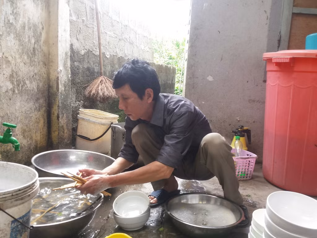 Đời thường của cựu binh Gạc Ma Trần Thiên Phụng. Ảnh: Trị Quảng