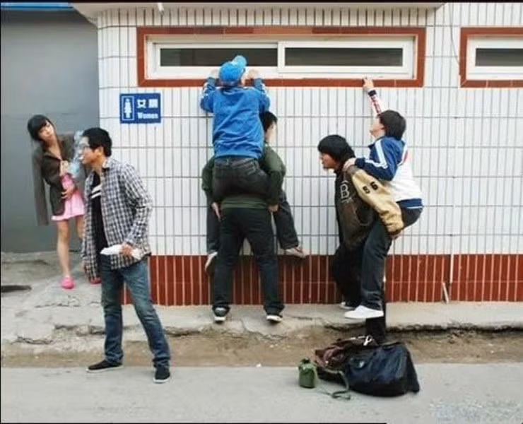 Nhìn cái gì vậy?