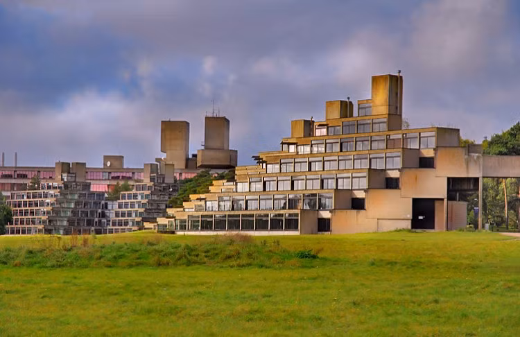 10. University of East Anglia, UK - 1963 10. University of East Anglia, UK - 1963