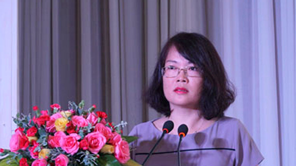 Bà Phạm Lê Thảo - Phó vụ trưởng Vụ lữ hành, Tổng cục du lịch Việt Nam. Ảnh: Tổng cục du lịch.