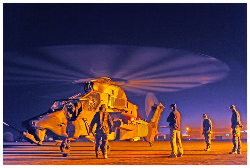 Lực lượng tác chiến của quân đội Pháp tại Afghanistan.