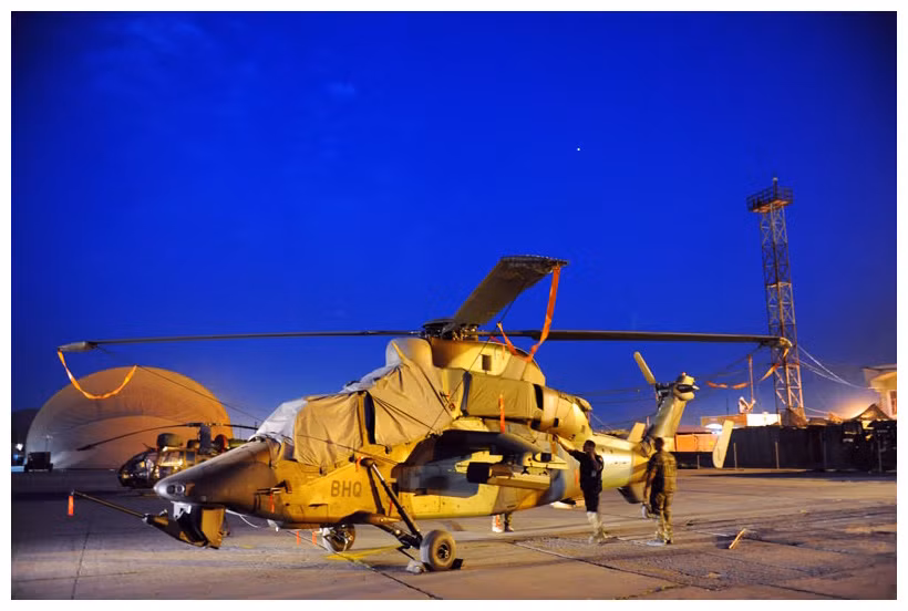 Lực lượng tác chiến của quân đội Pháp tại Afghanistan.