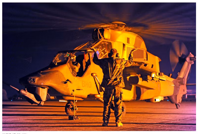 Lực lượng tác chiến của quân đội Pháp tại Afghanistan.