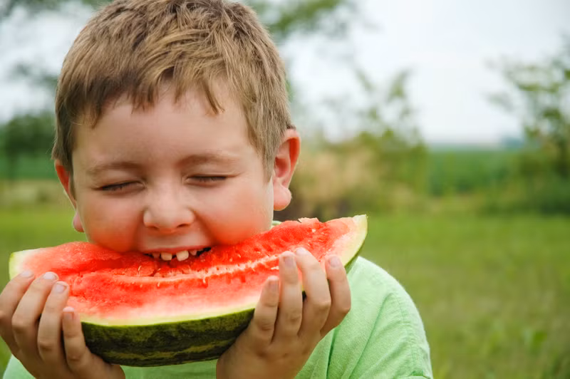 Dưa hấu chứa vitamin C và vitamin A giúp chống lại nhiều bệnh về mắt.