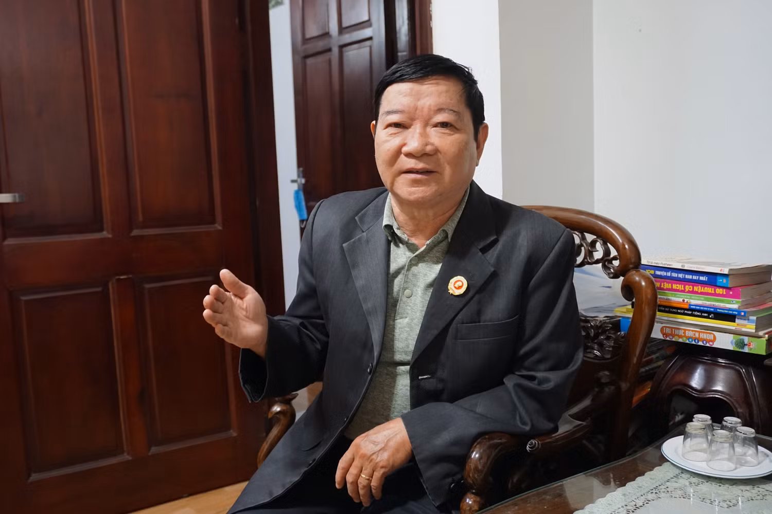 Ông Lê Như Tiến nhấn mạnh, Đảng, Nhà nước ta rất quyết tâm trong cuộc đấu tranh phòng chống tham nhũng. Ảnh: Phạm Minh
