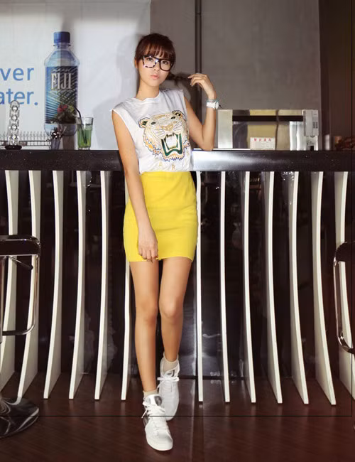Những màu sắc rực rỡ nhưng không làm mất đi nguyên tắc lịch sự của công sở