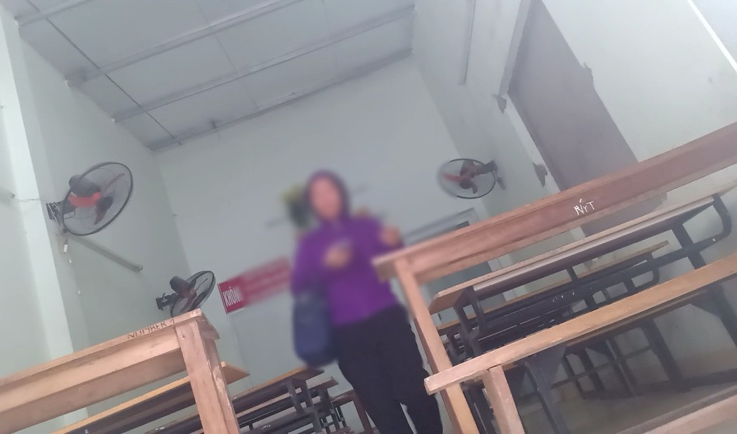 Nhiều phụ huynh cho con đi học thêm là vì sợ con bị trù dập (Ảnh:V.N)