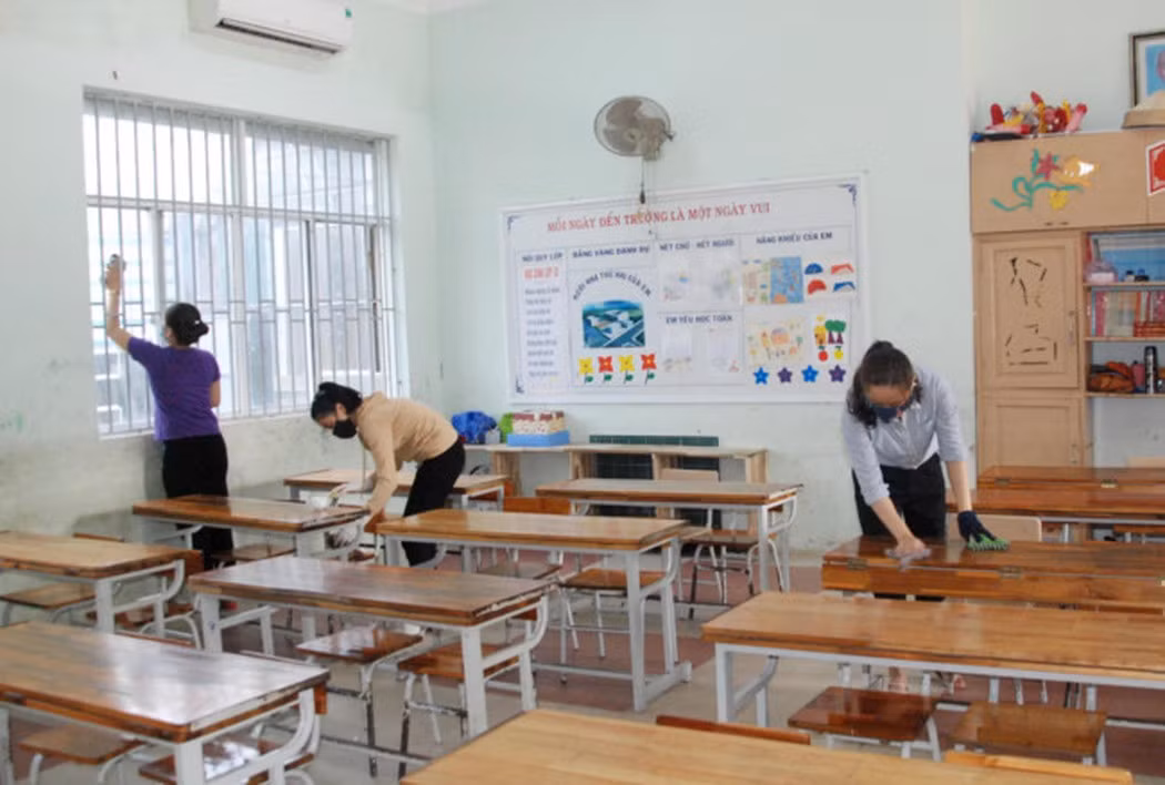 Dịch Covid-19 đang đẩy nhiều trường tư thục vào bờ vực phá sản (ảnh minh họa - nguồn giaoduc.net).