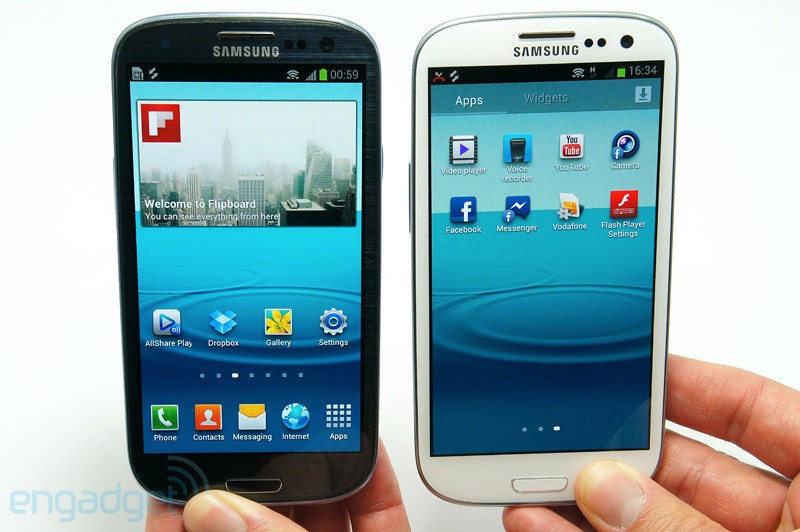 Máy ảnh Giống như một số smartphone cao cấp hiện nay, Samsung chăm chút rất nhiều cho tính năng chụp ảnh trên S III. Samsung cho biết người dùng sẽ gần như không thể cảm nhận được độ trễ giữa thời gian bấm máy và khi một bức hình vừa chụp xong. Thời gian khởi động của camera chỉ vào khoảng 990 mili giây. Chế độ chụp liên tiếp sẽ chụp 20 tấm với tốc độ 6 hình/giây và đưa ra cho bạn tấm hình đẹp nhất trên nhiều yếu tố. Trong khi đó, Face Zoom sẽ nhận diện từng khuôn mặt để người dùng có thể phóng to riêng phần mặt để chụp, loại bỏ những vật thể khác. Dĩ nhiên là S III cũng có thể vừa chụp hình vừa quay phim cùng lúc, tương tự HTC One X. Camera sau của S III 8MP có thể ghi hình Full-HD và camera trước 1.9MP cho phép chúng ta tự quay những đoạn phim ở độ phân giải HD. Máy ảnh Giống như một số smartphone cao cấp hiện nay, Samsung chăm chút rất nhiều cho tính năng chụp ảnh trên S III. Samsung cho biết người dùng sẽ gần như không thể cảm nhận được độ trễ giữa thời gian bấm máy và khi một bức hình vừa chụp xong. Thời gian khởi động của camera chỉ vào khoảng 990 mili giây. Chế độ chụp liên tiếp sẽ chụp 20 tấm với tốc độ 6 hình/giây và đưa ra cho bạn tấm hình đẹp nhất trên nhiều yếu tố. Trong khi đó, Face Zoom sẽ nhận diện từng khuôn mặt để người dùng có thể phóng to riêng phần mặt để chụp, loại bỏ những vật thể khác. Dĩ nhiên là S III cũng có thể vừa chụp hình vừa quay phim cùng lúc, tương tự HTC One X. Camera sau của S III 8MP có thể ghi hình Full-HD và camera trước 1.9MP cho phép chúng ta tự quay những đoạn phim ở độ phân giải HD.