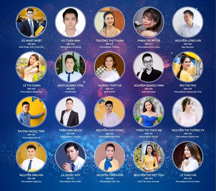 Top 20 thí sinh xuất sắc nhất đại diện cho gần 400 thí sinh bước vào vòng chung kết.