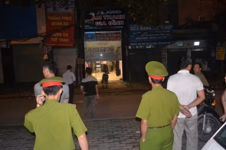 Hiện trường nơi xảy ra vụ việc đặc biệt nghiêm trọng