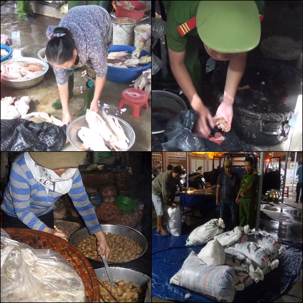 Rất nhiều vụ việc cơ quan chức năng đã phát hiện một số cơ sở vì lợi nhuận bất chấp sức khỏe người tiêu dùng. Rất nhiều vụ việc cơ quan chức năng đã phát hiện một số cơ sở vì lợi nhuận bất chấp sức khỏe người tiêu dùng.