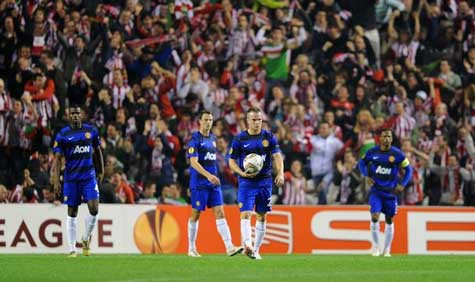 Man Utd thua thuyết phục trước Bilbao ở vòng 16 đội Europa League