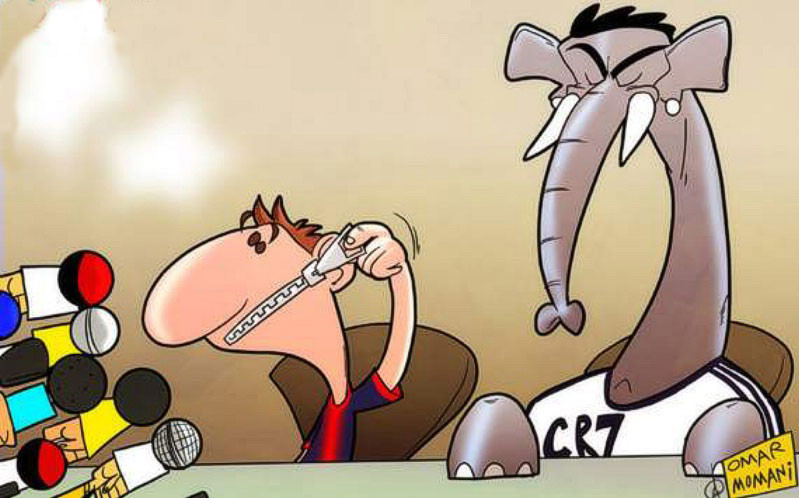 Chuyện Cristiano Ronaldo nói rằng anh đang "buồn" đã râm ran vài ngày nay, và cánh báo chí được thể đi phỏng vấn tất cả những người được cho là có liên quan tới CR7, từ các đồng đội cho tới các huyền thoại Real. Tuy nhiên họ còn lấn cả sang hỏi đối thủ của anh, Lionel Messi. Siêu sao người Argentina tất nhiên chẳng hiểu đám phóng viên này định moi cái gì ở anh, do đó kết luận thẳng toẹt: "Không có lý do gì để hỏi tôi về những điều Ronaldo nói và ngược lại. Chẳng liên quan gì đến tôi".