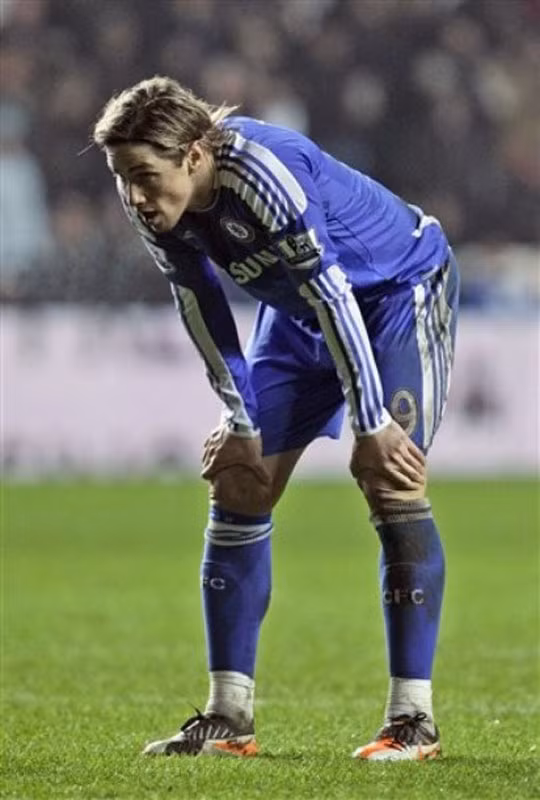 Fernando Torres đã trải qua 12 trận liên tiếp ở giải Ngoại hạng không ghi được bàn thắng, đợt khô hạn lâu nhất của tiền đạo này kể từ khi tới nước Anh. Fernando Torres đã trải qua 12 trận liên tiếp ở giải Ngoại hạng không ghi được bàn thắng, đợt khô hạn lâu nhất của tiền đạo này kể từ khi tới nước Anh.