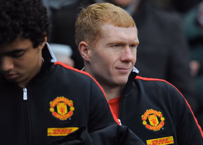 Và đây là giây phút của Paul Scholes