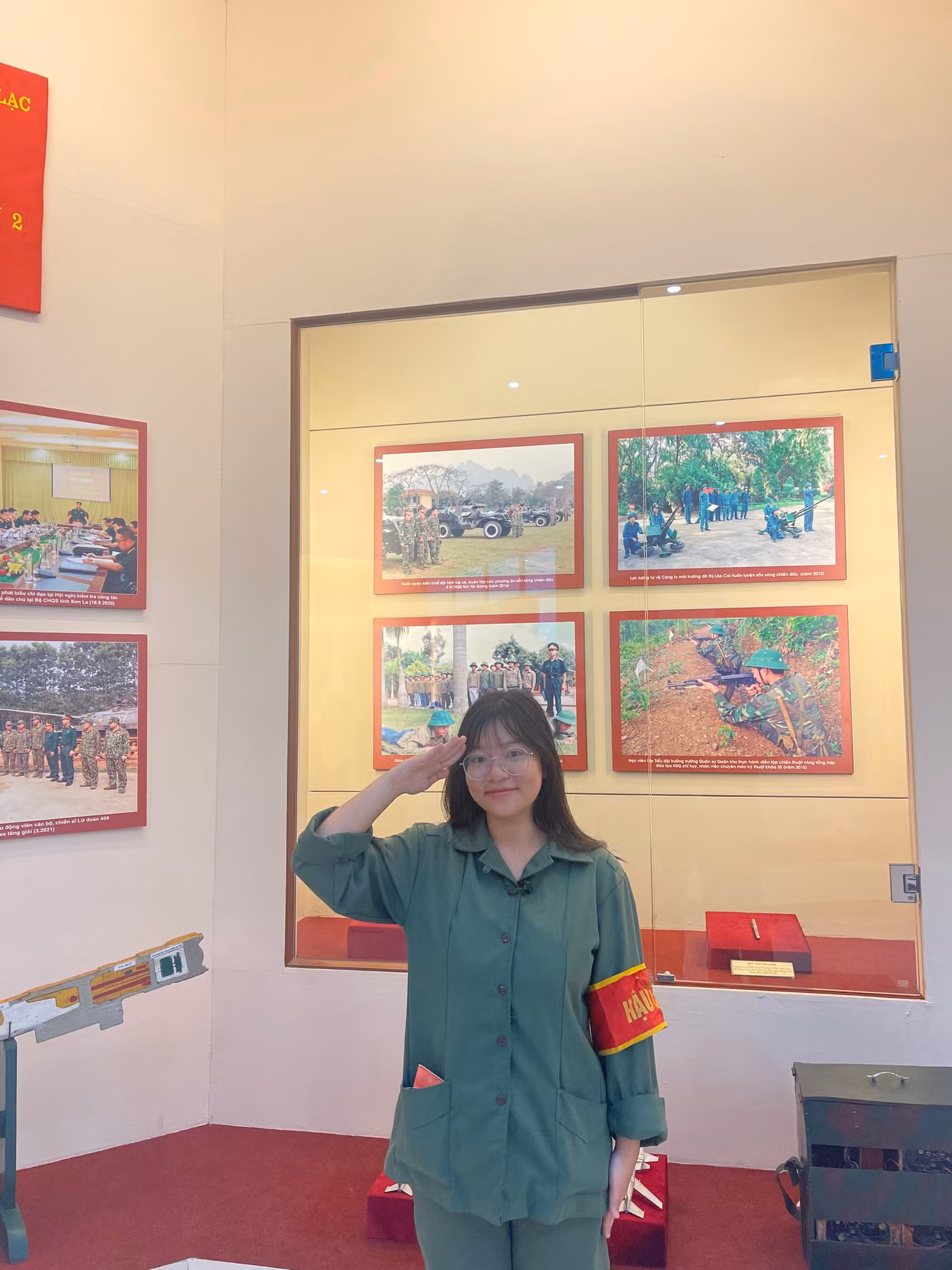 Em Vũ Phương Yên – học sinh lớp 11 Trường Trung học phổ thông Chuyên Hùng Vương (Phú Thọ). Ảnh: NVCC