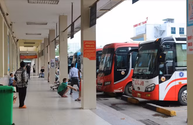 Bến xe khách Mỹ Đình. Ảnh minh hoạ: Minh Chi