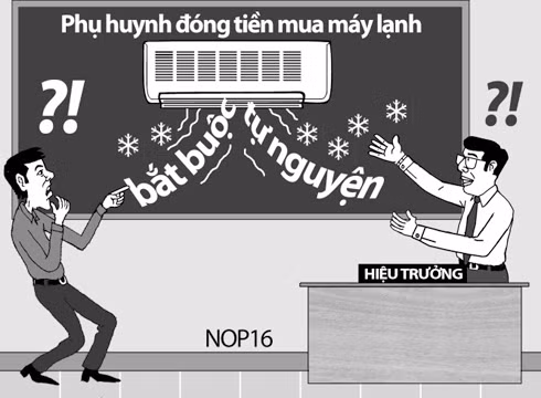 Thành phố Hồ Chí Minh vừa yêu cầu chấn chỉnh tình trạng lạm thu đầu năm học (minh hoạ của NOP) Thành phố Hồ Chí Minh vừa yêu cầu chấn chỉnh tình trạng lạm thu đầu năm học (minh hoạ của NOP)